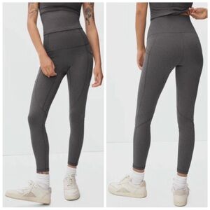 Everlane The Perform Legging Ink Grey Size Large